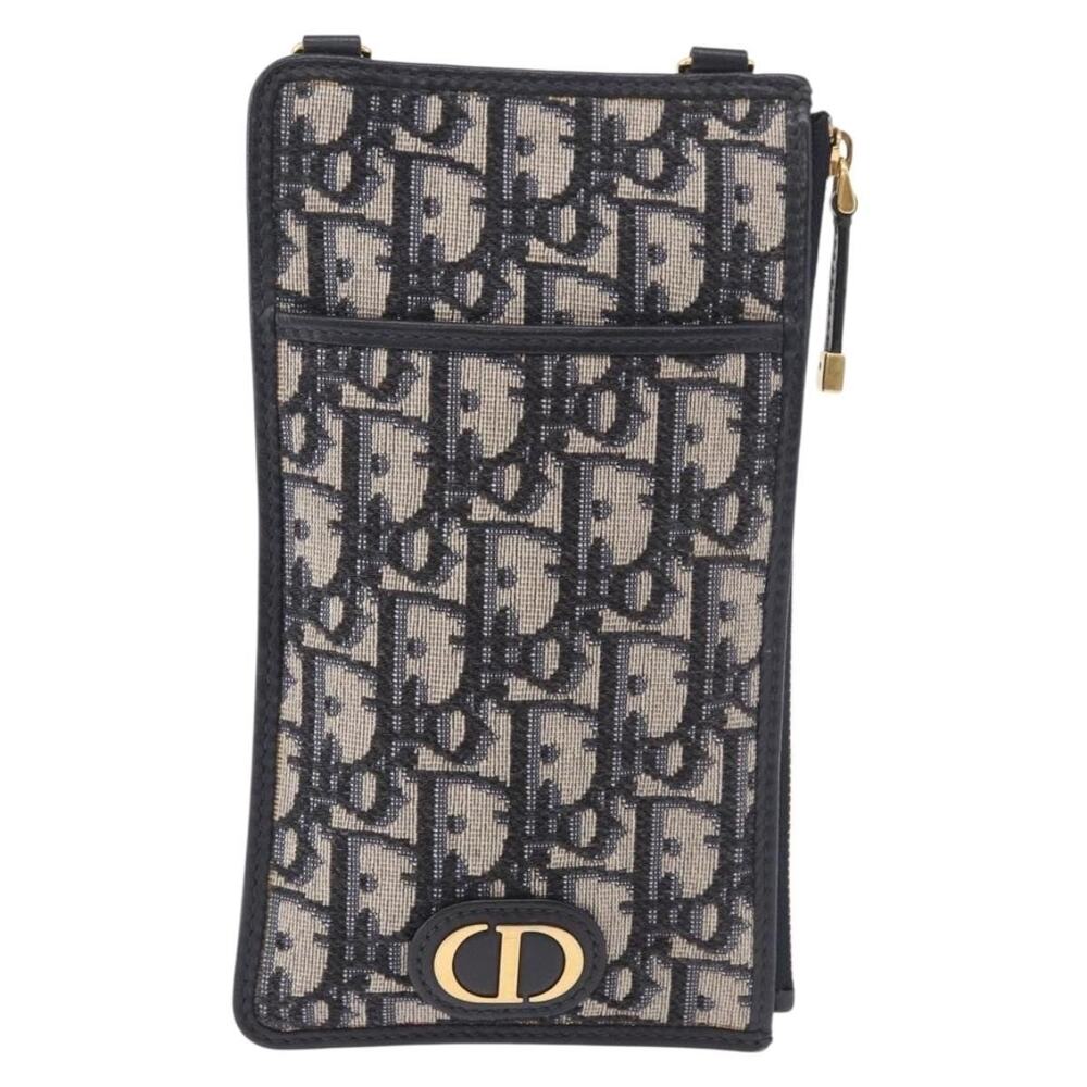 Dior Trotter Montaigne Shoulder Bag Blue